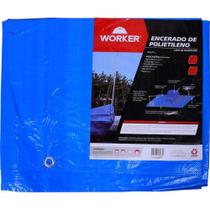 Lona polietileno 3m x 2m azul