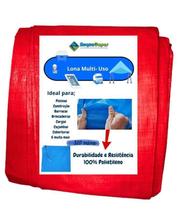 Lona Polietileno 5X3 Grossa 300 Micras Multiuso Impermeável