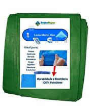 Lona Polietileno 5X5 Grossa 300 Micras Multiuso Impermeável