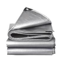 Lona Prateada Impermeável Anti-UV 2x2m 2x3 3x3 3x4 3x5 Cobertura Multiuso Para Exterior, Protetor De