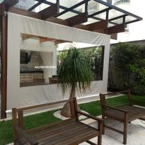 Lona Pronta para Toldo Cortina*SOMENTE A LONA* 3m x 2,50m Várias Cores ALTA RESISTÊNCIA