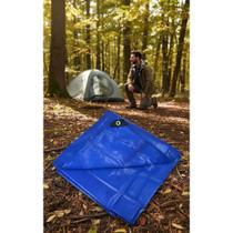 Lona Reforçada Azul 6x4m: Proteção UV Impermeável Lona Reforçada Azul 6x4m: Proteção UV Impermeável