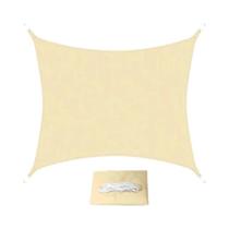 Lona Retangular Impermeável para Sombra - Ideal para Jardim, Terraço, Carro e Piscina