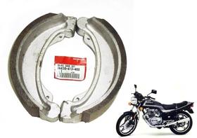 Lona Sapata De Freio Traseira Original Honda Cb 400 450