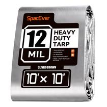 Lona SpacEver de Alta Resistencia 3x3 m, 12 Mil de Grosor Impermeable