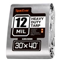 Lona SpacEver de Alta Resistencia 9.1x12.2 m, 12 Mil de Grosor, Impermeable