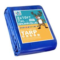 Lona STARPYNG-7 Mil Blue Impermeável 2,4x3m com bordas reforçadas