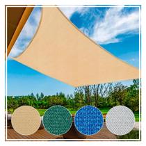 Lona Tela Shade Toldo Sombrite Jardim Sombra 4x4 Piscina Garagem Pergolado Sombra - Solpack