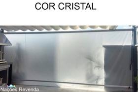 Lona Translúcida confeccionada para Toldo cortina *SOMENTE A LONA* Medidas 4,50m x 2,50m