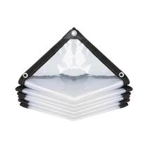 Lona Transparente Impermeável para Sombreamento, Cobertura Leve e à Prova de Chuva Lona Transparente Impermeável para Sombreamento, Cobertura Leve e à Prova de Chuva