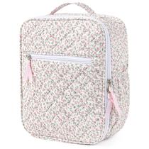 Lonchera Aileam para Mujeres y Niñas, Bolsa Térmica Acolchonada Rosa