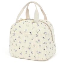 Lonchera Dezcrab de Corduroy, Bolsa Térmica para Mujer y Niñas, Morada Lonchera Dezcrab de Corduroy, Bolsa Térmica para Mujer y Niñas, Morada