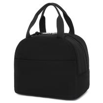 Lonchera Dezcrab de Pana para Mujeres y Niñas Aislada Negra Lonchera Dezcrab de Pana para Mujeres y Niñas Aislada Negra