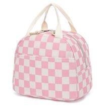 Lonchera Dezcrab de Pana para Mujeres y Niñas Aislada Rosa Lonchera Dezcrab de Pana para Mujeres y Niñas Aislada Rosa