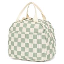 Lonchera Dezcrab de Pana para Mujeres y Niñas Aislada Verde Lonchera Dezcrab de Pana para Mujeres y Niñas Aislada Verde