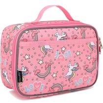 Lonchera FlowFly Kids Aislada Bolsa Suave para Escuela Unicornio