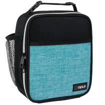 Lonchera Premium Aislada Turquesa OPUX para Niños y Adultos