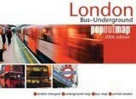 London Bus Underground Compass Pop Out Map