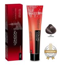 London coloracao 60g - 4.7 castanho marrom