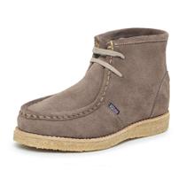 London High rato couro camurça solado em crepe London Style