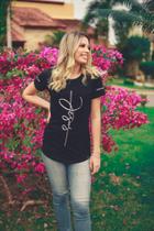 Long feminina "JESUS" Preta G Long feminina "JESUS" Preta G