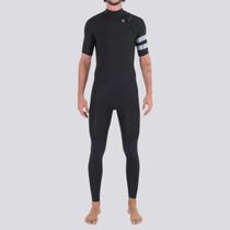 Long John Hurley Advantage 2/2MM Full Suit Manga Curta Preto Long John Hurley Advantage 2/2MM Full Suit Manga Curta Preto