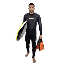 Long John Neoprene 3mm Confort Surf, Natação ,Mergulho, Etc