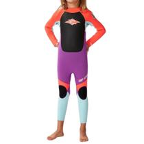 Long John Rip Curl Omega 3/2mm Back Zip Back Zip Rosa Infantil