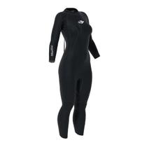 Long John Triathlon Backzip Feminino M/L Athlon Flex 3.2mm Mormaii
