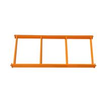 Longarina Mini Porta Paletes 500kg 60x180cm Laranja Presto