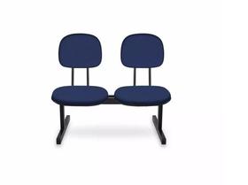 Longarina Secretária Polo 2 Lugares