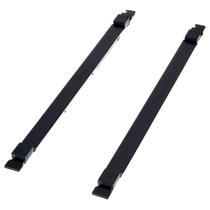 Longarina Stay Slim 380mm Preto Braço Reto