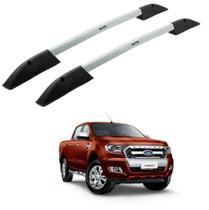 Longarina Teto Executive Aluminio Prata - Ranger 2013...2020 - Ford