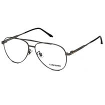 Longines LG5003-H 008 Homens brilhantes Gunmetal Frame óculos