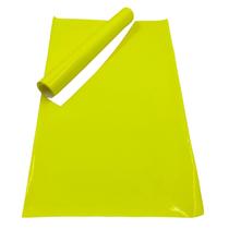 Lonita Amarelo Neon 40x24cm 1un Manta Napa Artesanato Laço Chinelo