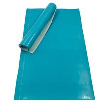 Lonita Azul Bebe 40x24cm 3un Manta Napa Artesanato Laço Chinelo - Macall
