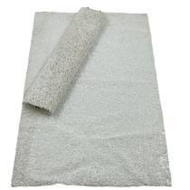 Lonita Branca Com Vidrilho 41x28cm 1un Manta Artesanato Laço Chinelo Lonita Branca Com Vidrilho 41x28cm 1un Manta Artesanato Laço Chinelo