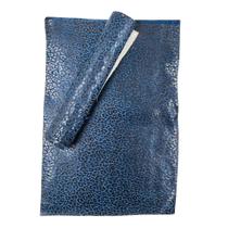 Lonita Camurça Azul Royal e Preto 40x24cm 1un Manta Arte Lonita Camurça Azul Royal e Preto 40x24cm 1un Manta Arte