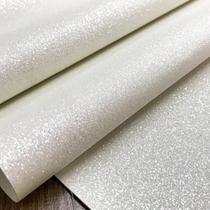 Lonita Glitter Fino Branco P/Laços e Enfeites - Gal Comercio Eletronico