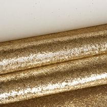 Lonita Glitter Grosso Ouro Light 50cm x 140cm P/ Enfeites