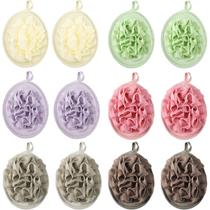 Loofah de viagem Shower Puff Bath, 12 peças Zopeal para homens e mulheres Loofah de viagem Shower Puff Bath, 12 peças Zopeal para homens e mulheres