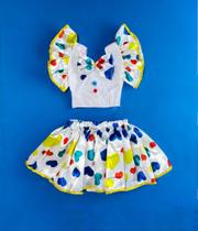 Look Completo Palhacinha Infantil para Carnaval - Elegância e Diversão Look Completo Palhacinha Infantil para Carnaval - Elegância e Diversão