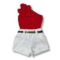 Look De Natal Infantil Mini Diva Conjunto Meninas Moda Festa Look De Natal Infantil Mini Diva Conjunto Meninas Moda Festa