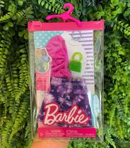 Look Roupa Boneca Barbie Fashion Estilosa Menina Mattel