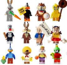 Looney Tunes Acme Space Jam Kit 12 Bonecos Blocos De Montar