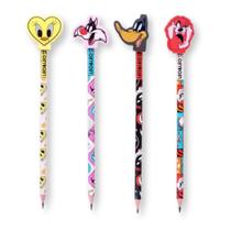 Looney Tunes Lápis HB com Ponteira de Borracha Leo&Leo Looney Tunes Lápis HB com Ponteira de Borracha Leo&Leo