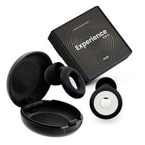 Loop Experience Pro Earplugs - Proteção auditiva de alta fidelidade para músicos, DJs, Bateristas, Festivais, Concertos e Vida Noturna 18dB Noise Reduction Ear Plugs Acessórios Extras Incl - Preto
