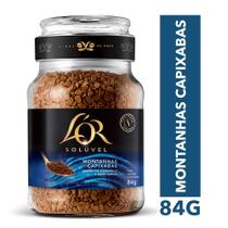 LOR Café Solúvel MONTANHAS CAPIXABAS Vidro 84G LOR Café Solúvel MONTANHAS CAPIXABAS Vidro 84G