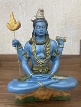 Lord Shiva em gesso 22cm - Ser Magia