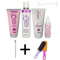 Lore Pé Kit 4 Produtos Original A Pronta spa pé Melhor Preço
